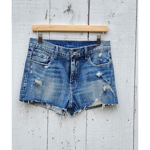 Pistola Women's Medium Wash Relaxed Jean Shorts Sz 31 / 10-12 PLEASE READ - Picture 2 of 8